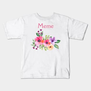 GRANDMOTHER GRANDMA GRANDPARENTS SWEET MEME GIFT Kids T-Shirt